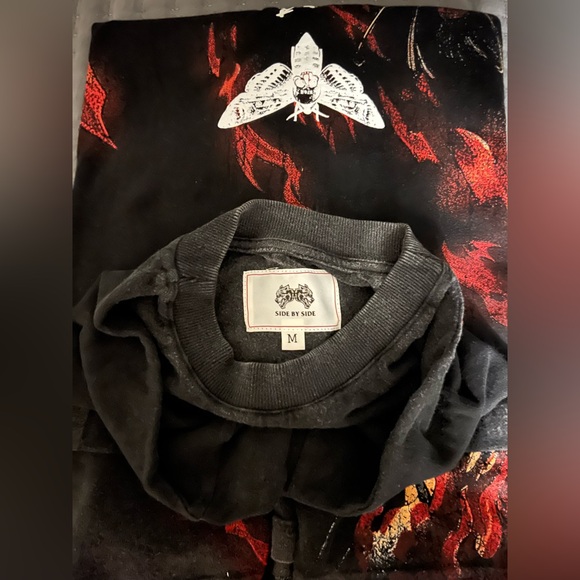 SAMURAI INTEGRITY "SIDE BY SIDE" OVERSIZED TEE IN BLACK - Picture 8 of 8